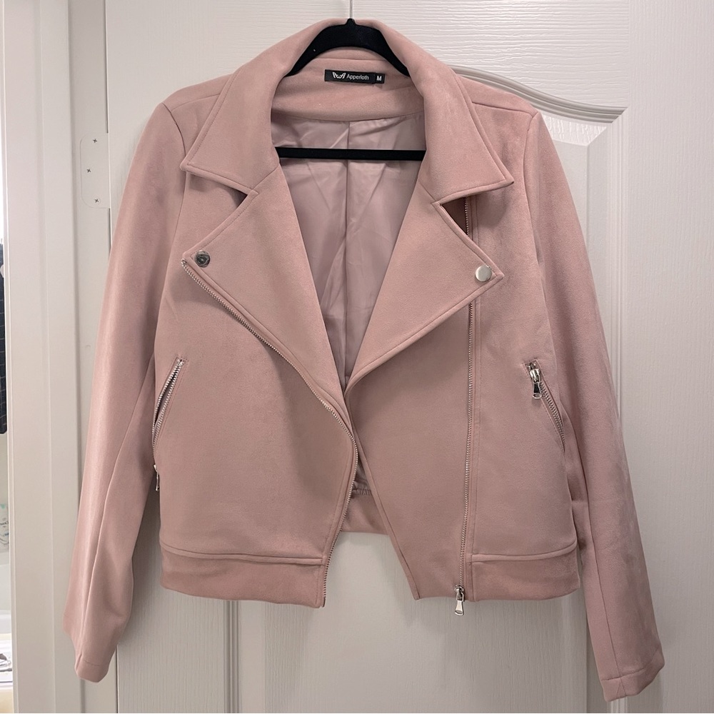 Light Pink Zip Jacket